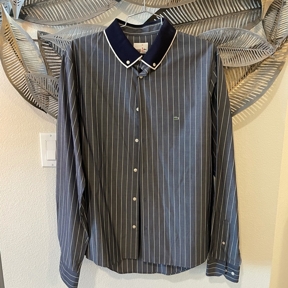 Men’s 42 Lacoste Dress Shirt